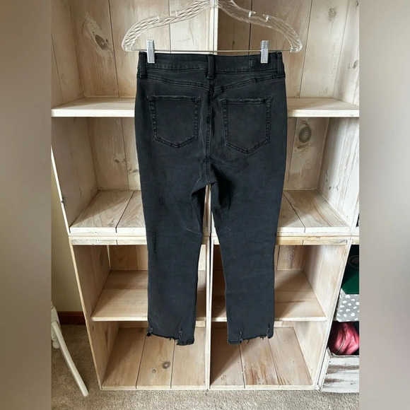 Sound Style Faded Black Straight Crop Jean - Picture 6 of 14